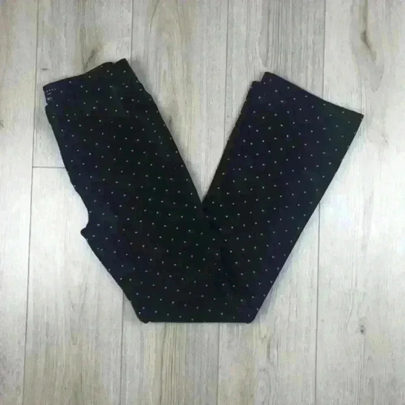Tinsel Black Polka Dot Pants Size 28 - Picture 1 of 6